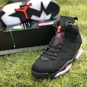 Blk/red jordens